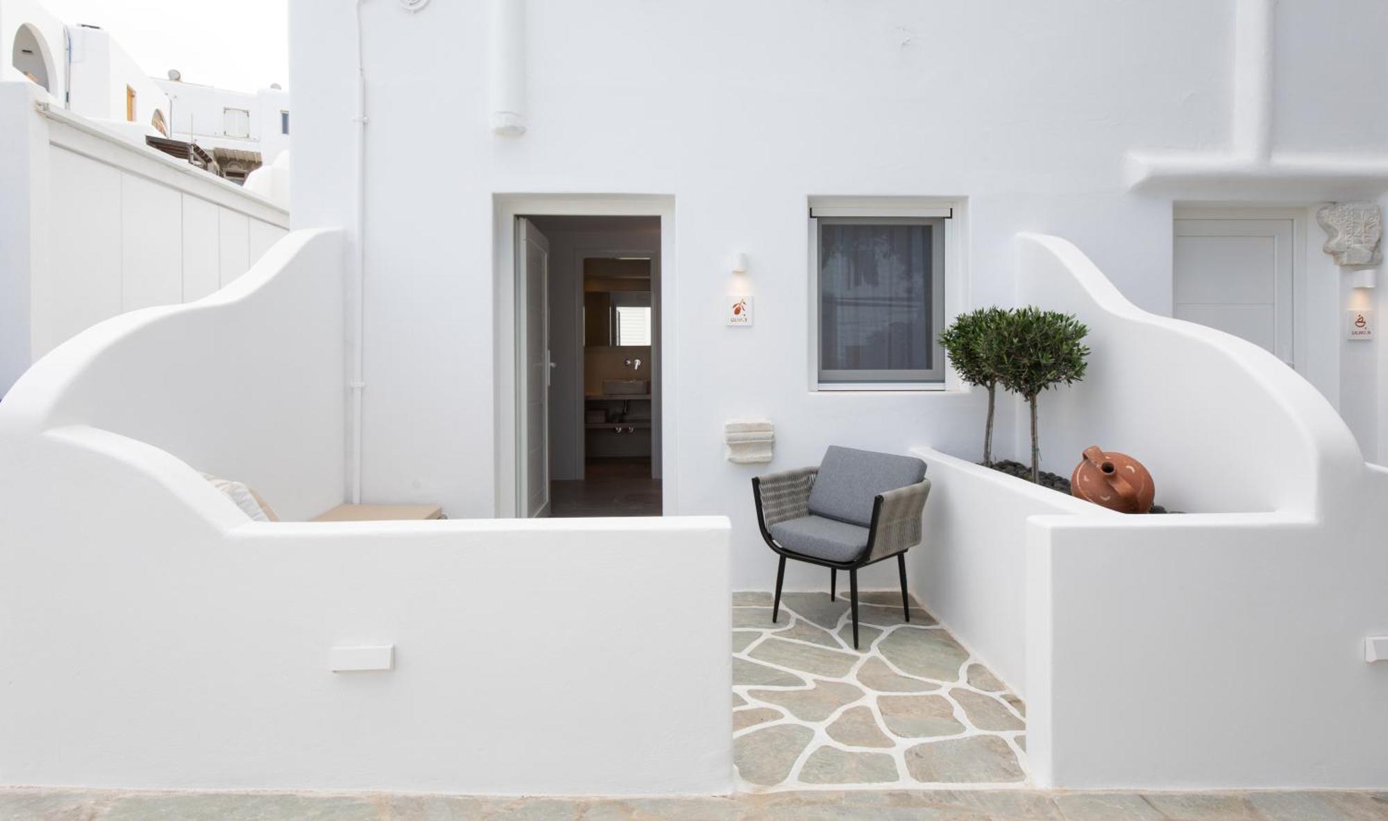 Mytheo Aparthotel Mykonos Town Exteriör bild